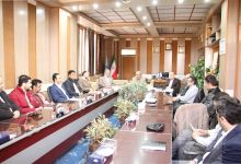 گزارش تصویری دیدار هیات رئیسه با اعضای مدیریت عمرانی